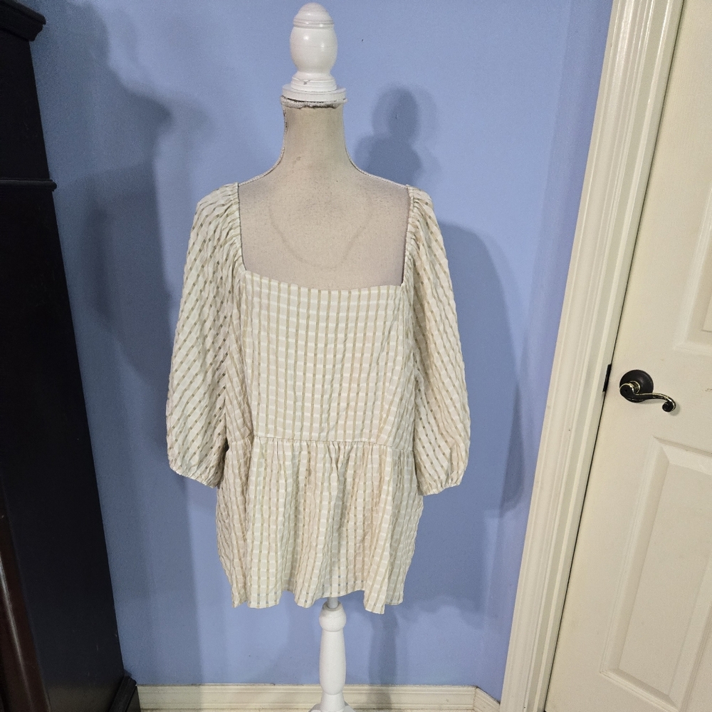 Cato 26/28W Womens Blouse
